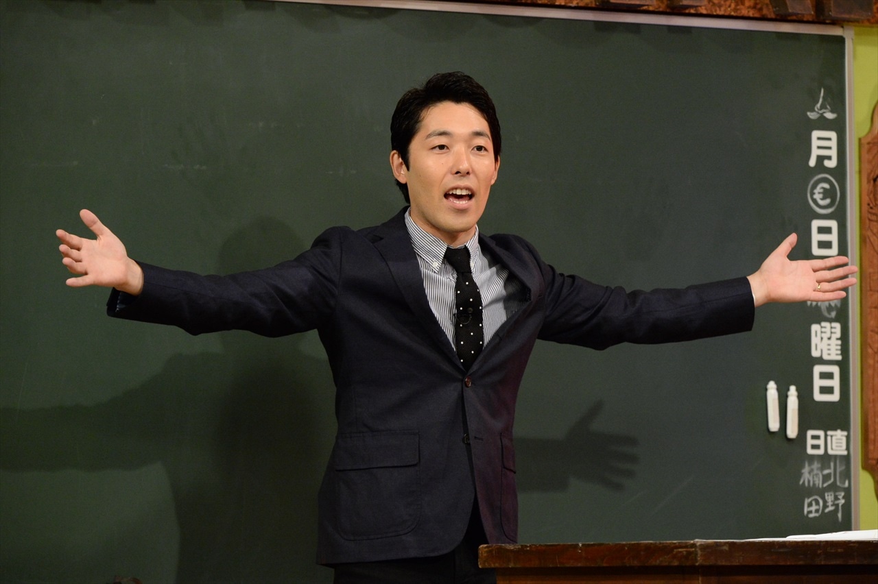 「しくじり先生 俺みたいになるな!! 3時間スペシャル」に出演する、オリエンタルラジオ中田。(c)テレビ朝日
