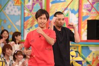 （左から）キングコング梶原、千鳥・大悟。(c)フジテレビ