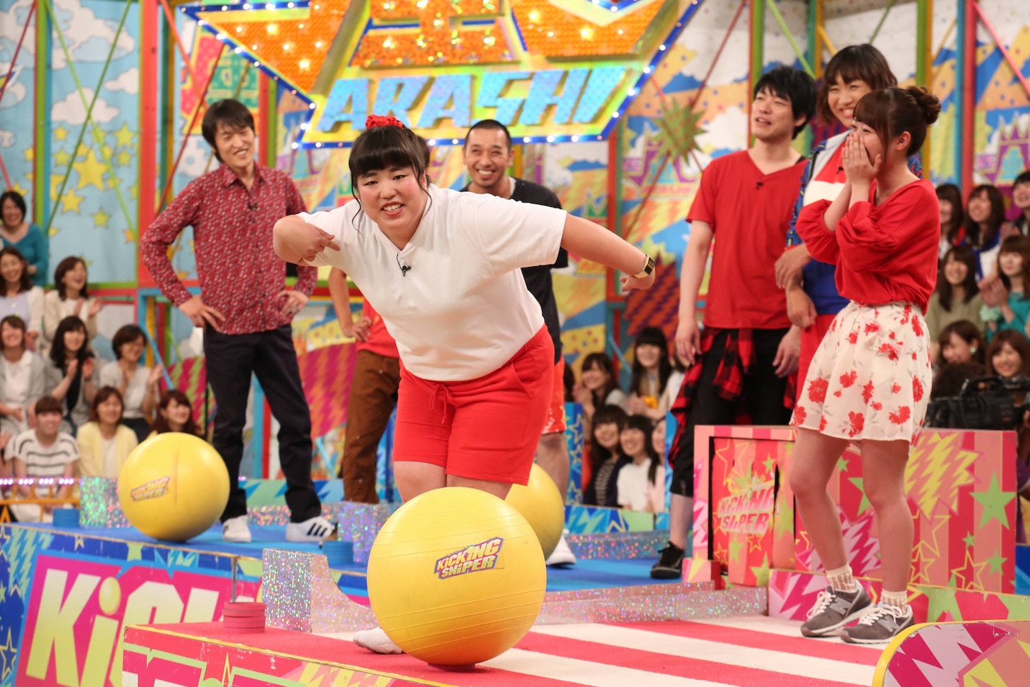 「VS嵐」のワンシーン。(c)フジテレビ