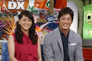 左から前田典子、長嶋一茂。(c)読売テレビ