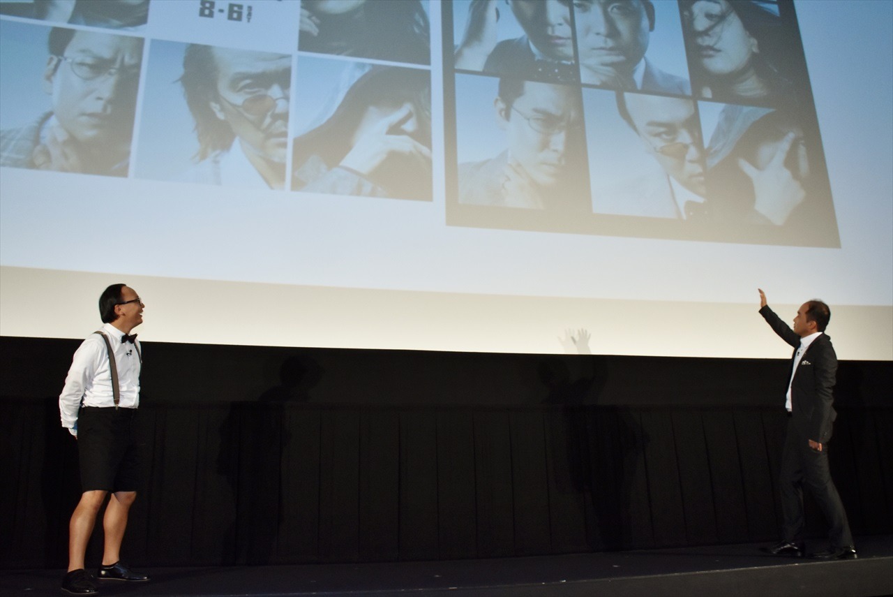 「裏第九」のポスターについて語るトレンディエンジェル。