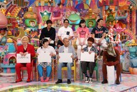 「アメトーーク！」の「芸人持ち込み企画 プレゼン大会」の出演者たち。(c)テレビ朝日