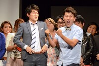 夜の部の1位に輝いた土佐兄弟。