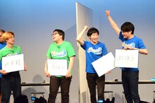 左からザ☆忍者、テゴネハンバーグ。