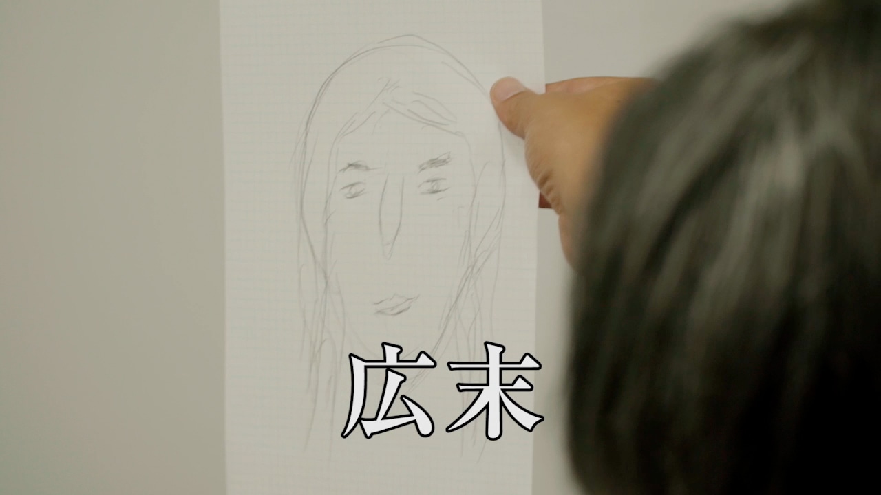 「Making of the TV commercial」企画会議篇のワンシーン。