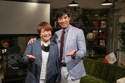 （左から）ハリセンボン春菜、高嶋政宏。(c)関西テレビ