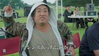 「のんある気分」新CMのメイキング動画のワンシーン。