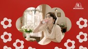 「森永甘酒」新CMのワンシーン。
