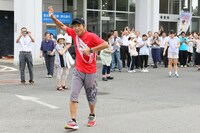 「RUN FORWARD KANPEI みちのくマラソン2016」最終日の様子。