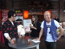 （左から）コロッケ、ギャル曽根、バイきんぐ小峠。(c)テレビ朝日