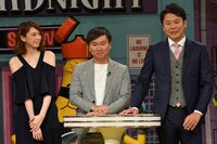 左から宮田聡子、かまいたち。(c)読売テレビ