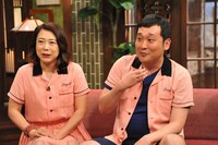 （左から）椿鬼奴、グランジ大。(c)関西テレビ