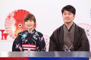 左から指原莉乃、土田晃之。(c)日本テレビ