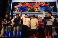 「第10回高校生RAP選手権in日本武道館」の様子。