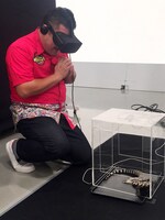 「ザキとロバ」のワンシーン。(c)メ～テレ