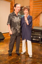 小松政夫と園まり。（PHOTO：杉田真）