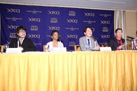 記者発表会のワンシーン。(c)中京テレビ