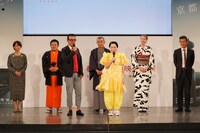 「京都国際映画祭2016」プログラム発表会見のワンシーン。