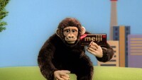 新CM「帰ってきた！おれ、ゴリラ。」のワンシーン。