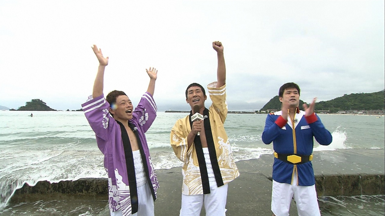 「マルコポロリ！」に出演する（左から）ネゴシックス、麒麟・田村、若井おさむ。(c)関西テレビ