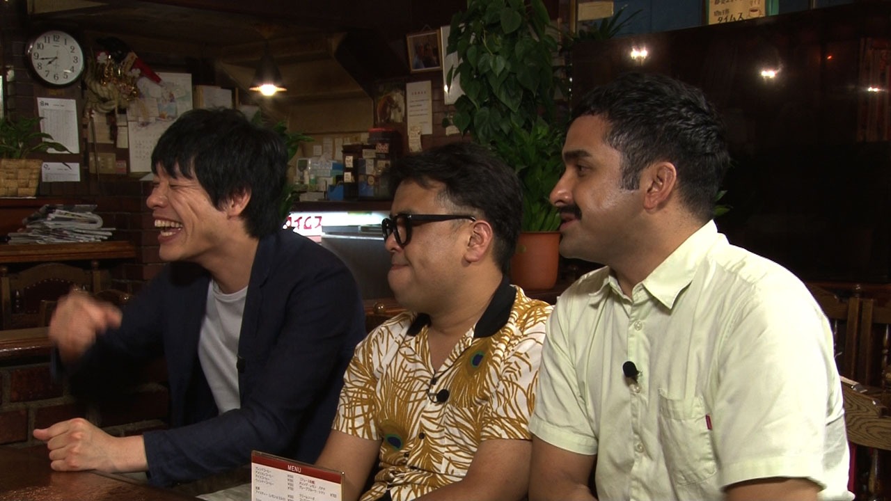 左から麒麟・川島、とろサーモン久保田、デニス植野。