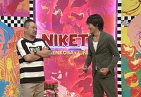 左からケンドーコバヤシ、千原ジュニア。(c)読売テレビ