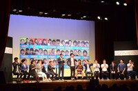 トークコーナーの様子。