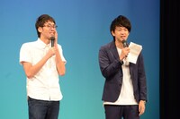 「NSC36期vs37期vs38期 下剋上バトル」のMCを務めたコマンダンテ。