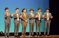 左から吉田たち、見取り図、コマンダンテ。