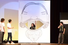 メガ盛山を気に入る見取り図・盛山。