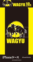 「WAGYUロゴ柄」iPhone6用ケースのデザイン。