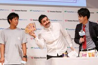 左からパンサー尾形、デニス植野、デニス松下。