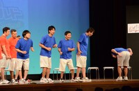 「爆笑！いそべのゲームワールド in 中之島」の様子。