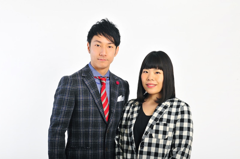 シンクロック。左から、木尾、吉田。