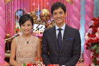 左から小島瑠璃子、沢村一樹。(c)読売テレビ