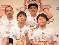 フォトセッション中の様子。