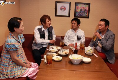 「漫才ほんまもん」ロケパートのワンシーン。