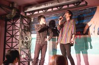 左からガクヅケ船引、モグライダー芝。