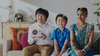 「キレキラ！」の新CM「ダンス篇」のワンシーン。