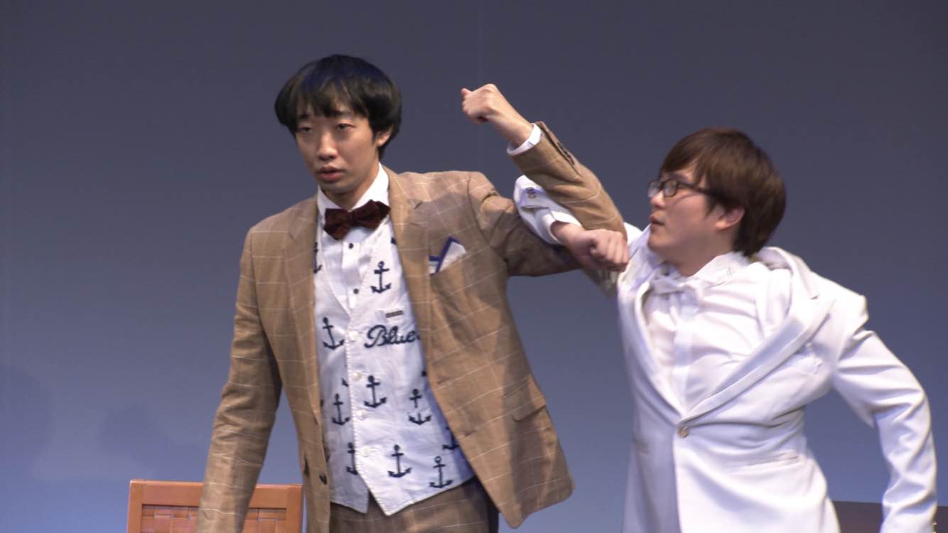 DVD「ラバーガールLIVE『大水が出た！』」のワンシーン。
