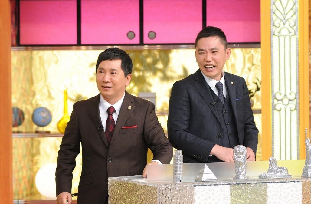 番組MCの爆笑問題。(c)MBS