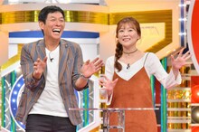 明石家さんまと重盛さと美。(c)MBS