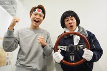 ヘンダーソン。左から子安、中村スウィート。