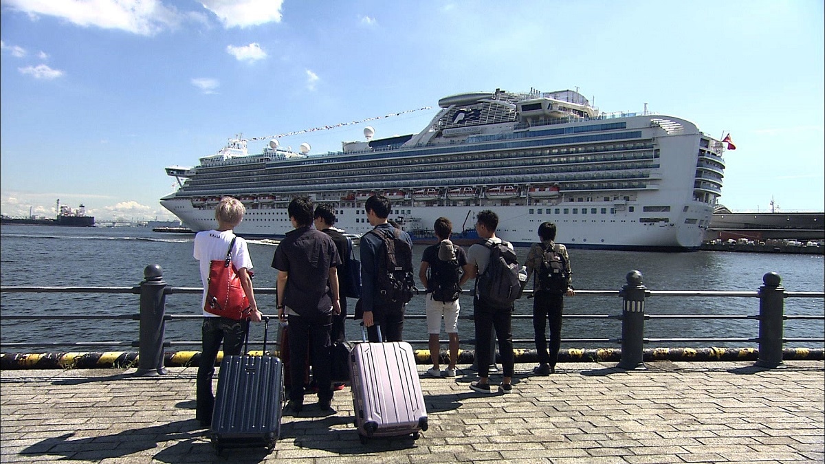 「恋する豪華客船 ～東大生が初めて愛を知る旅～」のワンシーン。(c)日本テレビ