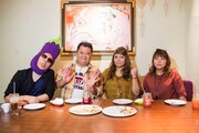 左から天竺鼠・川原、ブラックマヨネーズ小杉、海原やすよ ともこ。(c)テレビ大阪