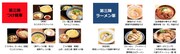 「大つけ麺博プレゼンツ つけ麺VSラーメン 本当に美味いのはどっちだ決定戦2」第三陣の出店ラインナップ。