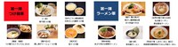 「大つけ麺博プレゼンツ つけ麺VSラーメン 本当に美味いのはどっちだ決定戦2」第一陣の出店ラインナップ。