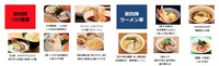 「大つけ麺博プレゼンツ つけ麺VSラーメン 本当に美味いのはどっちだ決定戦2」第四陣の出店ラインナップ。