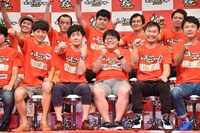 会見中の様子。