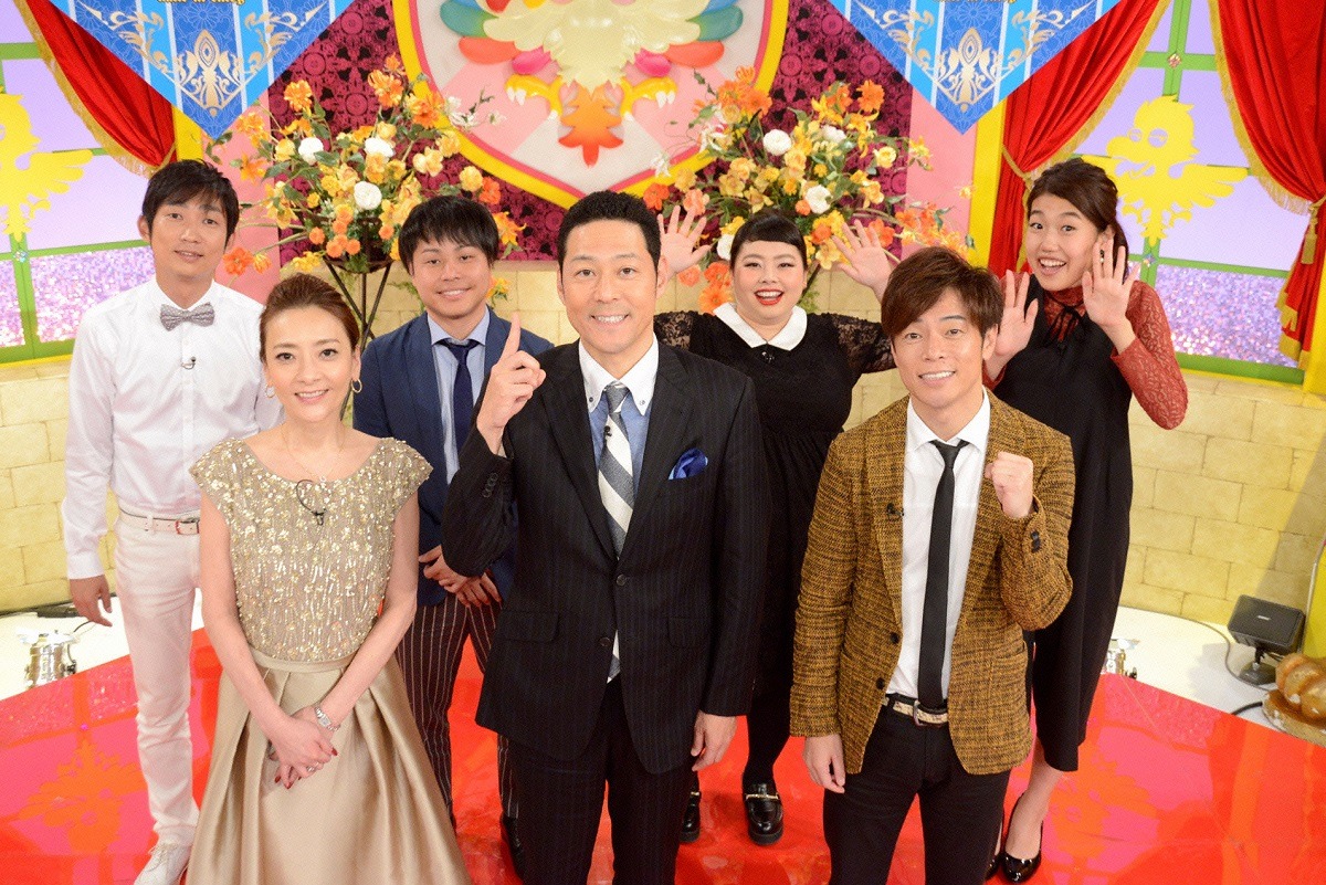 「～本人も知らずに参加！新感覚バトルバラエティ～『勝手にエントリー！』」の出演者たち。(c)読売テレビ